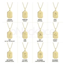 Collier Fleur de Naissance