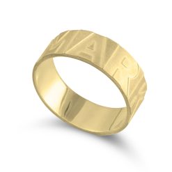 Bague Pénom Gravé Homme