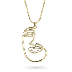 Collier Dessin au Trait