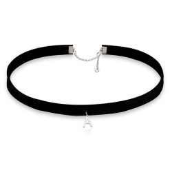 Collier Choker avec Initiales
