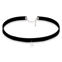 Collier Choker avec Initiales