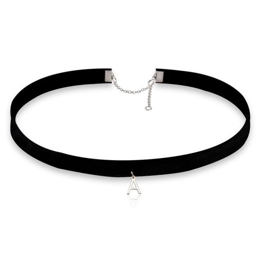 Collier Choker avec Initiales