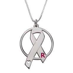 Collier Cercle Octobre Rose