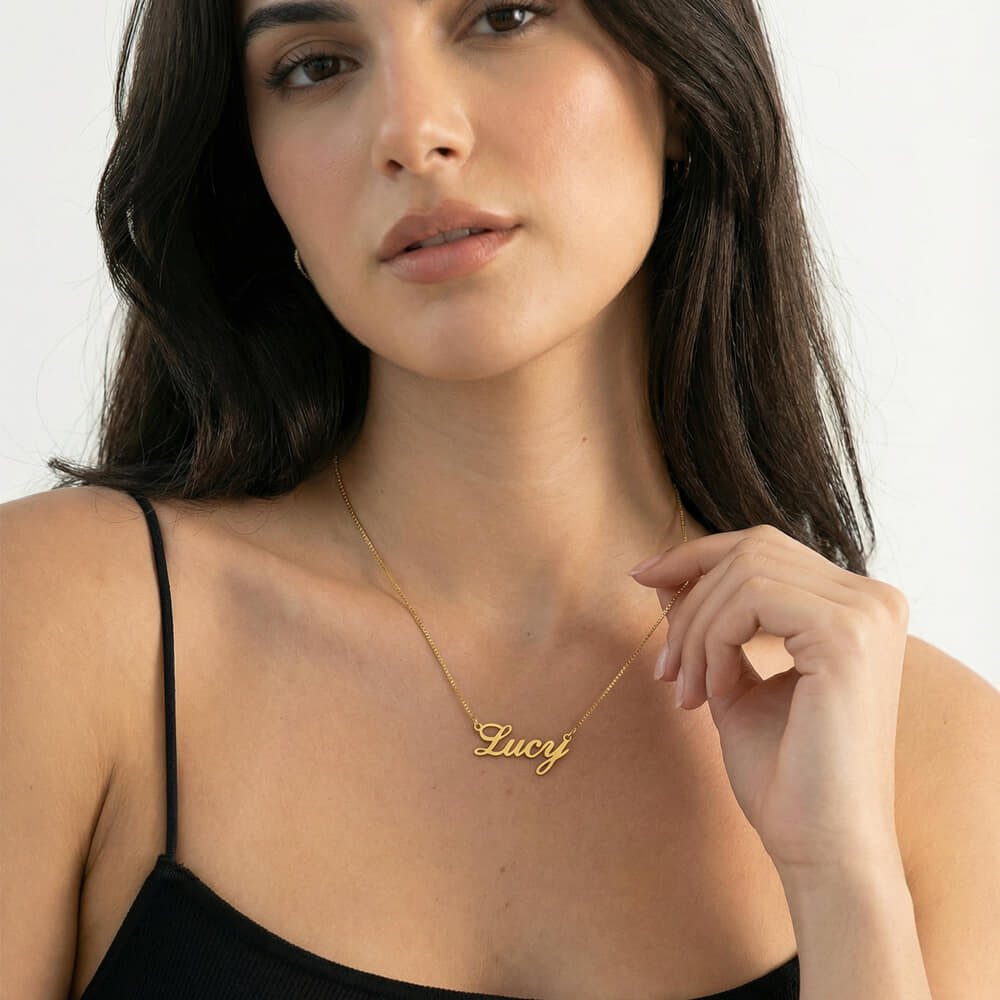 Collier Prénom Classique Collier Prénom Classique