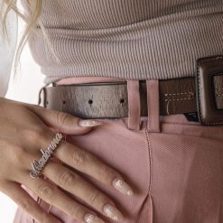 Bague Deux Doigts avec Prénom