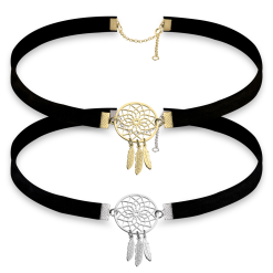 Choker Trait d'union Attrape Rêves