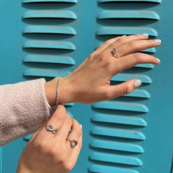 Bague Infini avec Zirconium