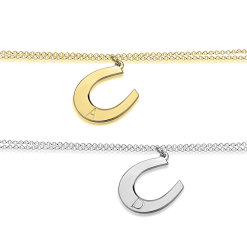 Bracelet Fer à Cheval avec Initiale