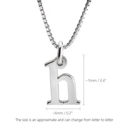 Collier Mini Initiale