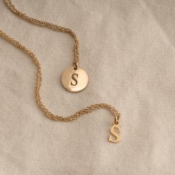 Collier Mini Initiale