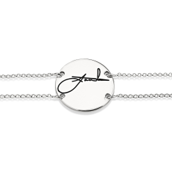 Bracelet Cercle avec Signature