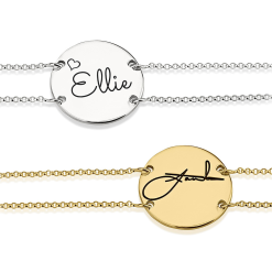Bracelet Cercle avec Signature