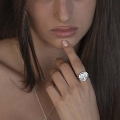 Bague Signe Zodiague avec Zirconium