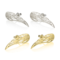 Boucles d'Oreilles Ailes d'Ange