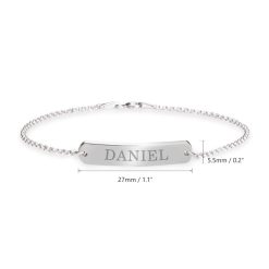 Bracelet Gourmette avec Prénom