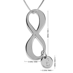 Collier Infini avec Charm