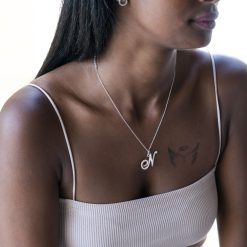 Collier avec Initiale