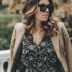 Collier Disc Initiale Découpée