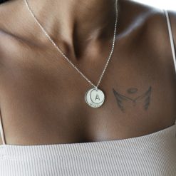 Collier avec Initiale et Date