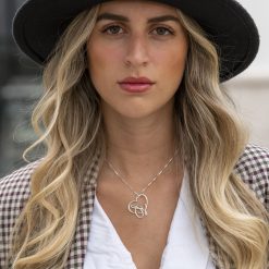 Collier Cœur avec Initiale
