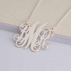 Collier Monogramme Trait d'Union