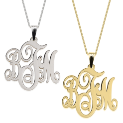 Collier Monogramme Classique