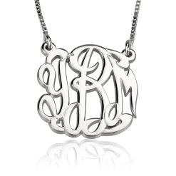 Collier Monogramme Célébrité