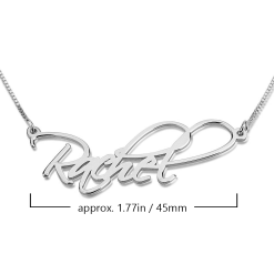 Collier Prénom Ecriture Script