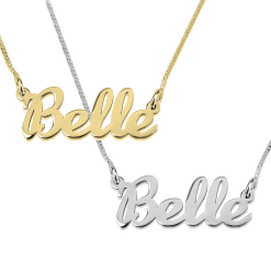 Collier Prénom Ecriture Cursive