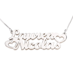 Collier Deux Prénoms