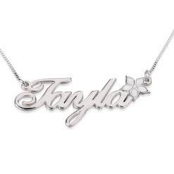 Collier Prénom avec Symbole Coloré