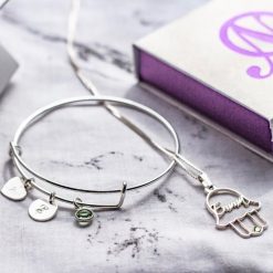 Collier Main Hamsa Personnalisée