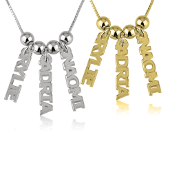 Collier Multi-Prénoms pour Mamans