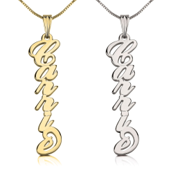 Collier Prénom Vertical Style Carrie