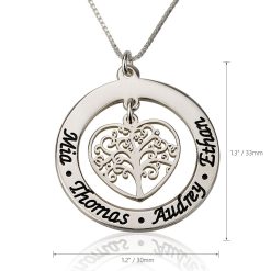 Collier Personnalisé Arbre de Vie