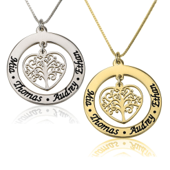 Collier Personnalisé Arbre de Vie