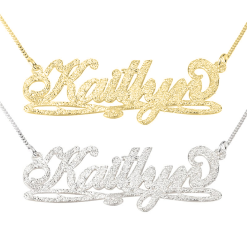 Collier Prénom Eclatant Souligné