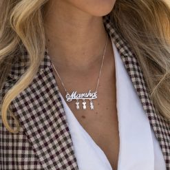 Collier Prénom avec Charms Enfants