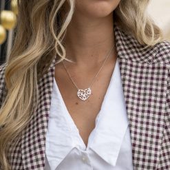 Collier Cœur avec Prénom Arabe