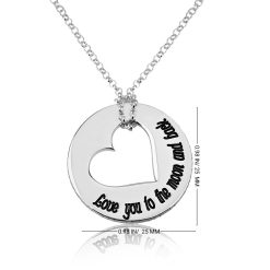 Collier Love You To The Moon And Back