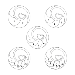 Collier Cœur pour Mamans avec Prénoms