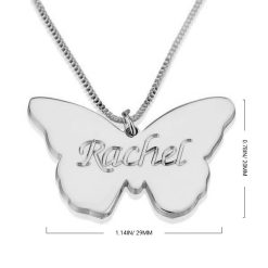 Collier Papillon Personnalisé