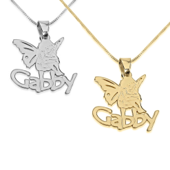 Collier Prénom avec Ange