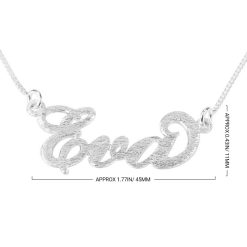 Collier Prénom Brossé Carrie