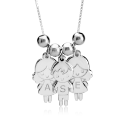 Collier Pendentifs Enfants Personnalisés