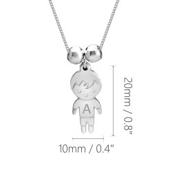 Collier Pendentifs Enfants Personnalisés