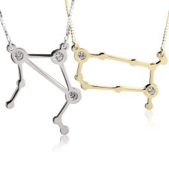 Collier Constellation avec Cristaux
