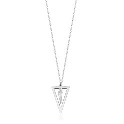 Collier Double Triangle