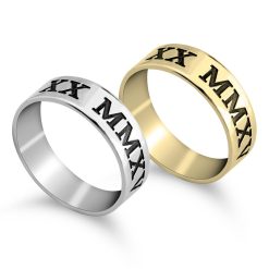 Bague Chiffre Romain