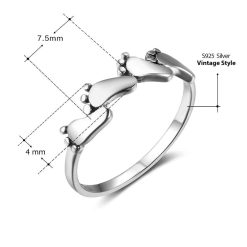 Bague Pieds de Bébé